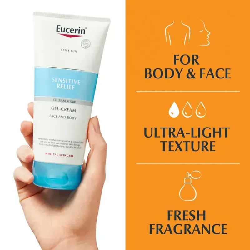 Eucerin After Sun Sensitive Relief Gel-Krem 200 ml