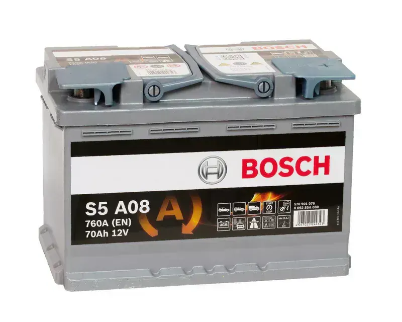 Bosch S5 A08 AGM 70Ah