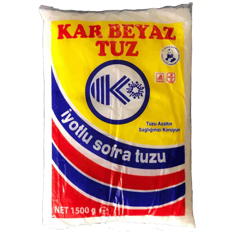 Billur İyotlu Sofra Tuzu 750g