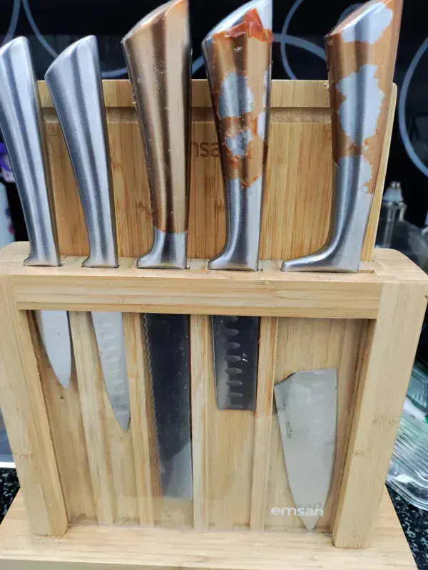 Emsan Kurban Bıçak Seti (3 Parça) kurban bıçağı. Ürün görseli.