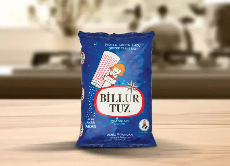 Billur İnce Sofra Tuzu 750g